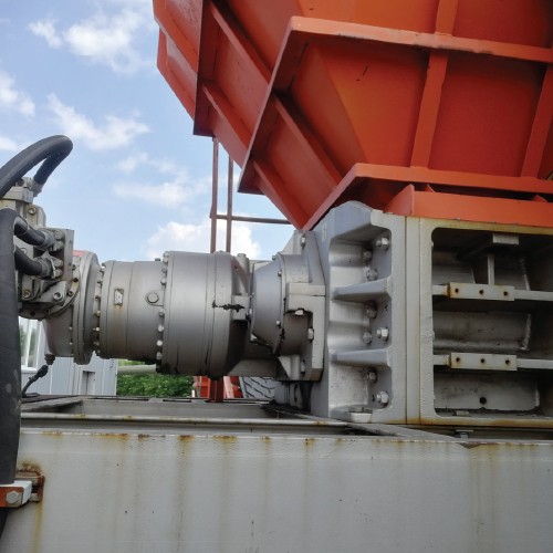 Kryogenní linka na zpracování pneumatik