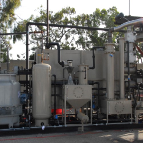 Linka na zpracování odpadních kalů