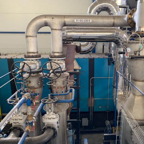 Termochemická jednotka na zpracování bioodpadu