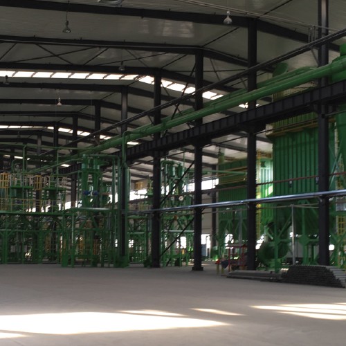 Linka na zpracování pneumatik