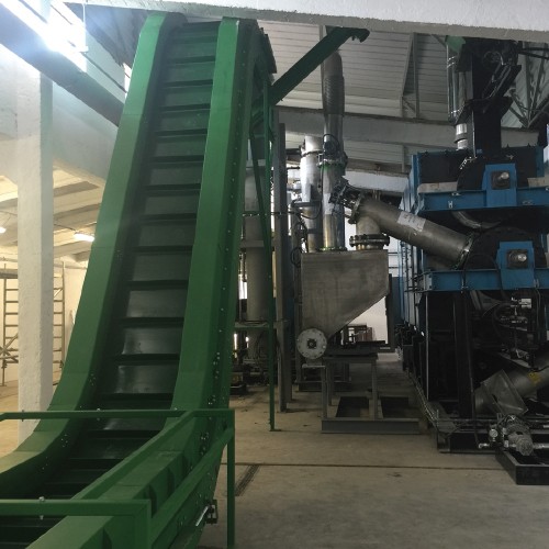 Termochemická jednotka na zpracování biomasy